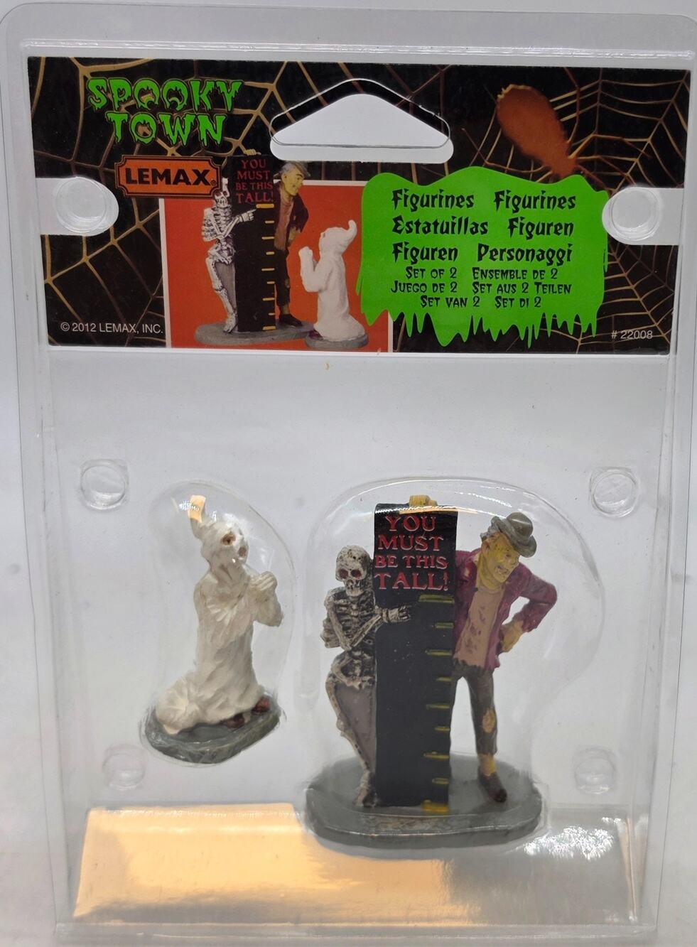 Lemax Spooky Town YOU MUST BE THIS TALL? #22008 • RETIRED • NEW